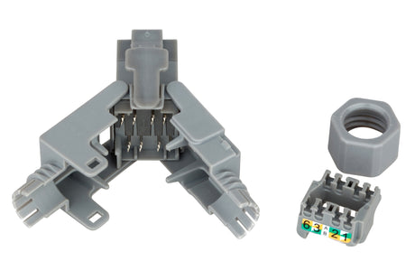 Feldkonfektionierbarer RJ45 Stecker ungeschirmt Cat.6a