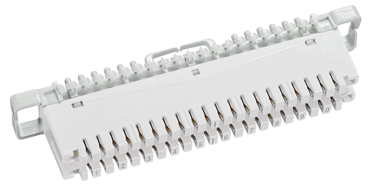 Telefon LSA Trennleiste 2/10 10DA für Montagebügel