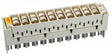 Foto: Telefon Überspannungsmagazin mit 20 Ableitern 8x6mm 230V