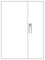 Foto: Zählerverteiler 2xZF, H=1100 B=800 T=210mm, 1xVF, APZ