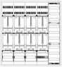 Foto: Zählerverteiler 7xZF, H=1400 B=1300 T=210mm, 1xTSG, 2xVF