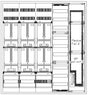 Foto: Zählerverteiler 5xZF, H1400 B1300 T210mm, 1xTSG, 2xVF, 2xMF