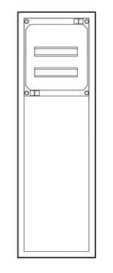 Foto: Vollisolierter Automatenvert. 950x300x210mm, 4-reihig, 1 ZB