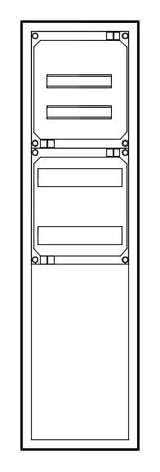 Foto: Vollisolierter Automatenvert. 1100x300x210mm, 5-reihig, 1 ZB