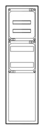 Foto: Vollisolierter Automatenvert. 1100x300x210mm, 5-reihig, 1 ZB
