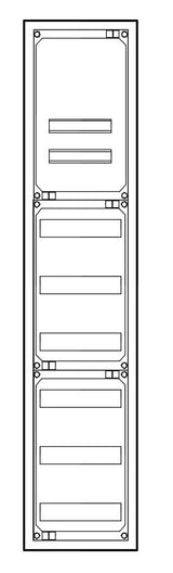 Foto: Vollisolierter Automatenvert. 1400x300x210mm, 6-reihig, 1 ZB