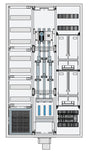 Foto: Wandlermessschrank 250A EnBW, 5-polig IP54 RAL7035, H=1400mm