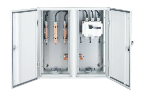 Foto: Wandler- und Schalterschrank 250A m. Lastschalter 3-pol.400A