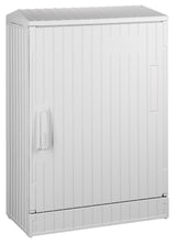 KVS Serie J 1-türig gerippt, Größe 0, RAL7035, IP44