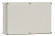 Foto: Polyester Gehäuse mit Deckel, grau, 270x360x171mm