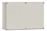 Foto: Polyester Gehäuse mit PC-Deckel, grau, 270x360x201mm