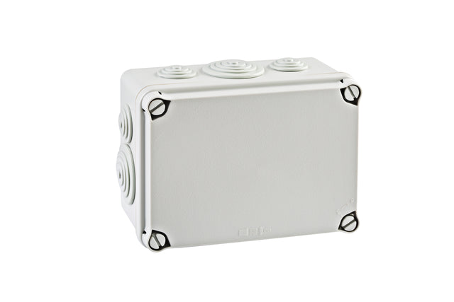 Foto: Abzweigdose IP65, H=133 B=180 T=80, 6xM25 4xM40, Halogenfrei