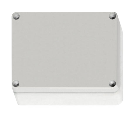 Foto: ABS Gehäuse mit Deckel grau, 187x122x90mm, metrisch