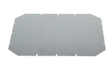 Foto: Montageplatte 315x265x1,5mm, galvanisiertes Stahlblech