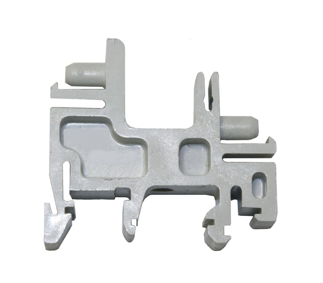 Kunststoffträger waagrecht für 2 Klemmschienen, 10 + 16mm²