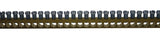 Klemmschiene Messing 16mm², Länge=1m