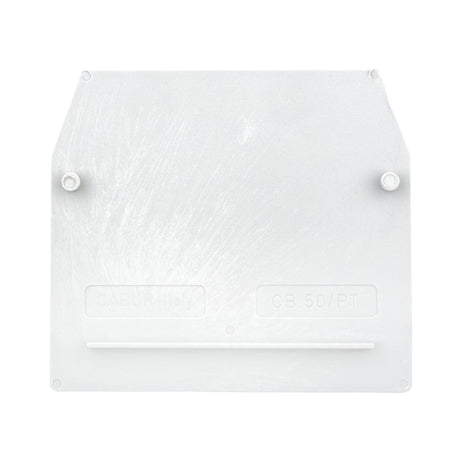 Endplatte für Reihenklemme CBD 50mm², grau