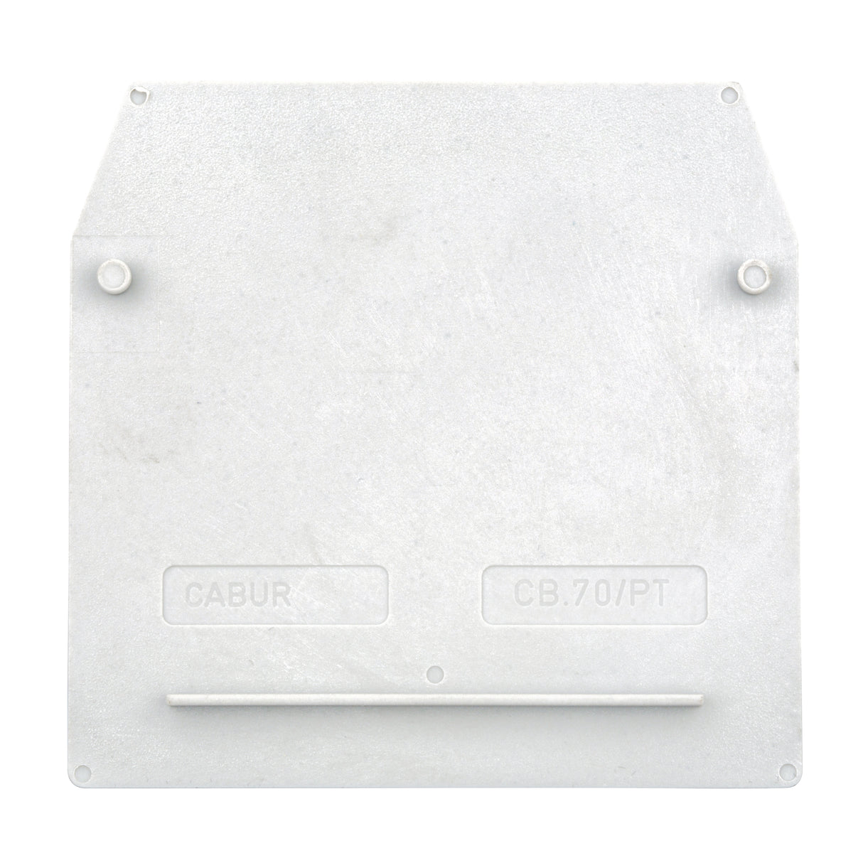 Endplatte für Reihenklemme CBD 70mm², grau