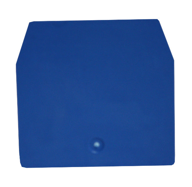 Endplatte für Reihenklemme CBD 70mm², blau