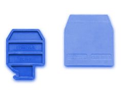 Endplatte für Reihenklemme CBC 35, blau