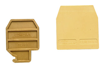 Endplatte für Trennklemme MPS 4mm², beige