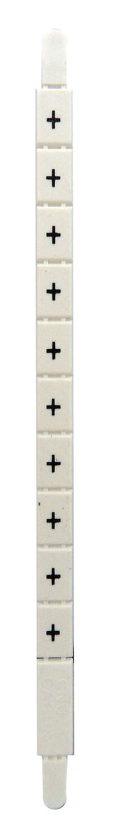 Kennzeichnungsschildchen '+' (100 Schildchen)
