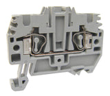 Federkraftklemme HMM.2 grau, 2,5mm²