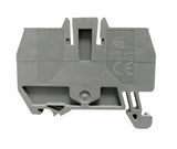Endplatte für Federkraftklemme HMM 2,5mm², grau