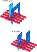 Parallelstegbrücke für CBC.6, 31 Klemmen