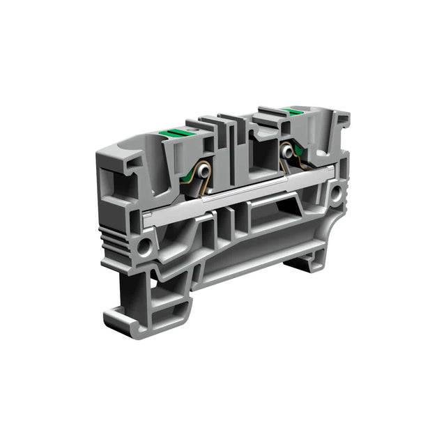 Push-in Klemme EFC600GR  6mm² grau