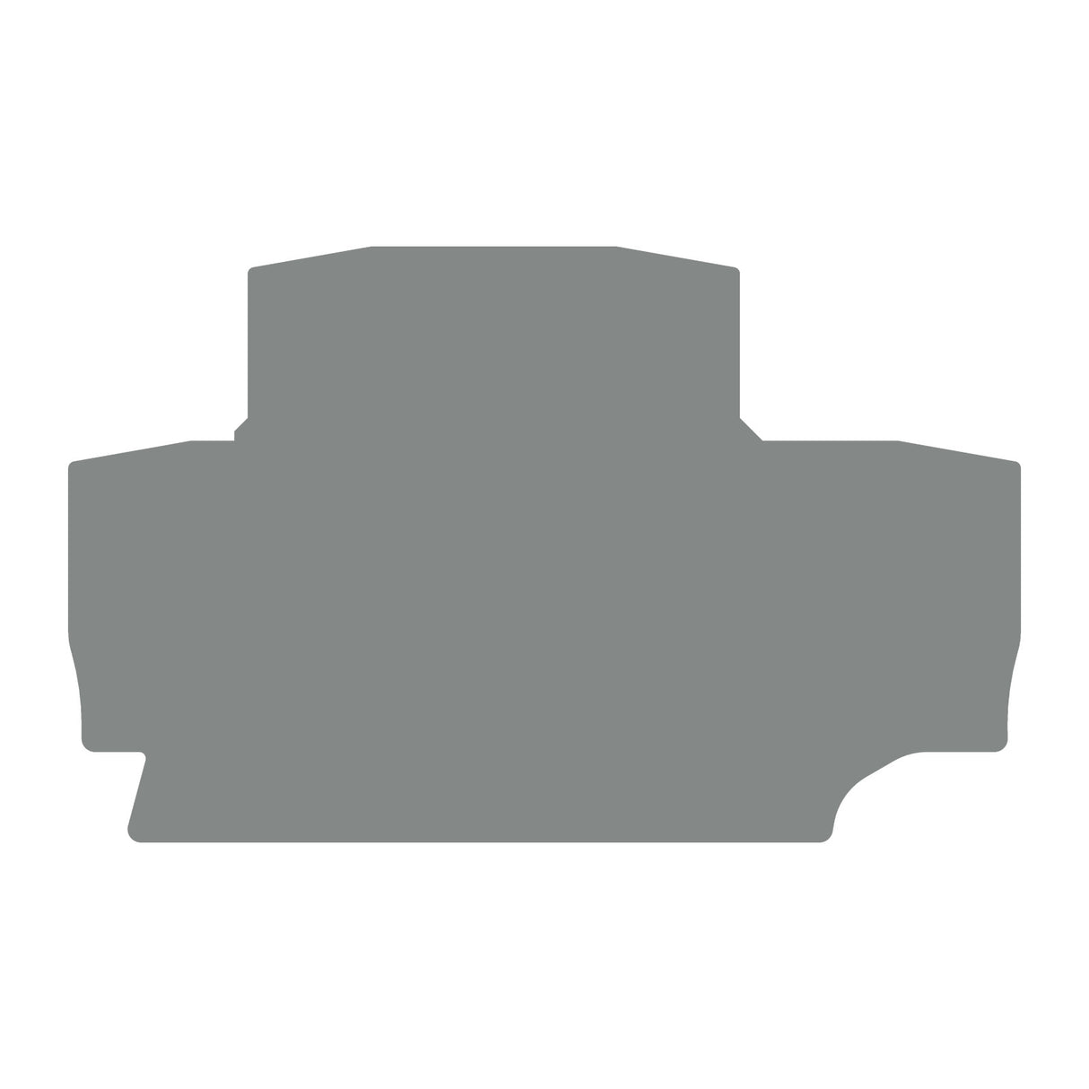 Endplatte für Push-in Klemme IK300042-- 4mm² grau