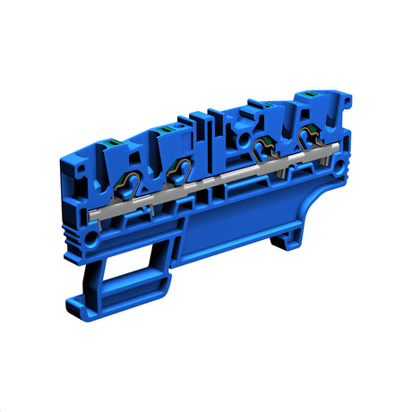 Doppel - Push-in Klemme EFC220BL 2,5mm², blau