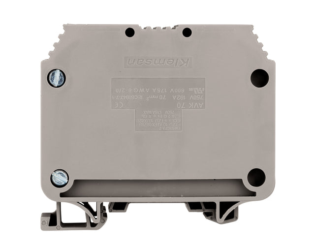 Foto: Hochstromklemme 70mm², Type AVK 70 grau