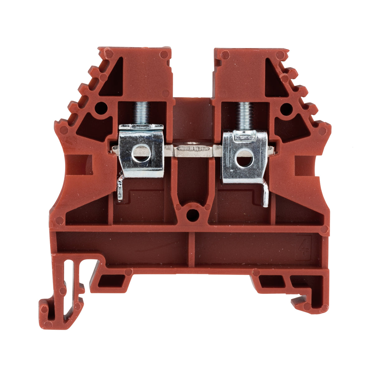 Schraubklemme 4mm², Type AVK 4 rot