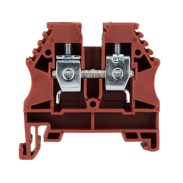 Schraubklemme 10mm², Type AVK 10 rot