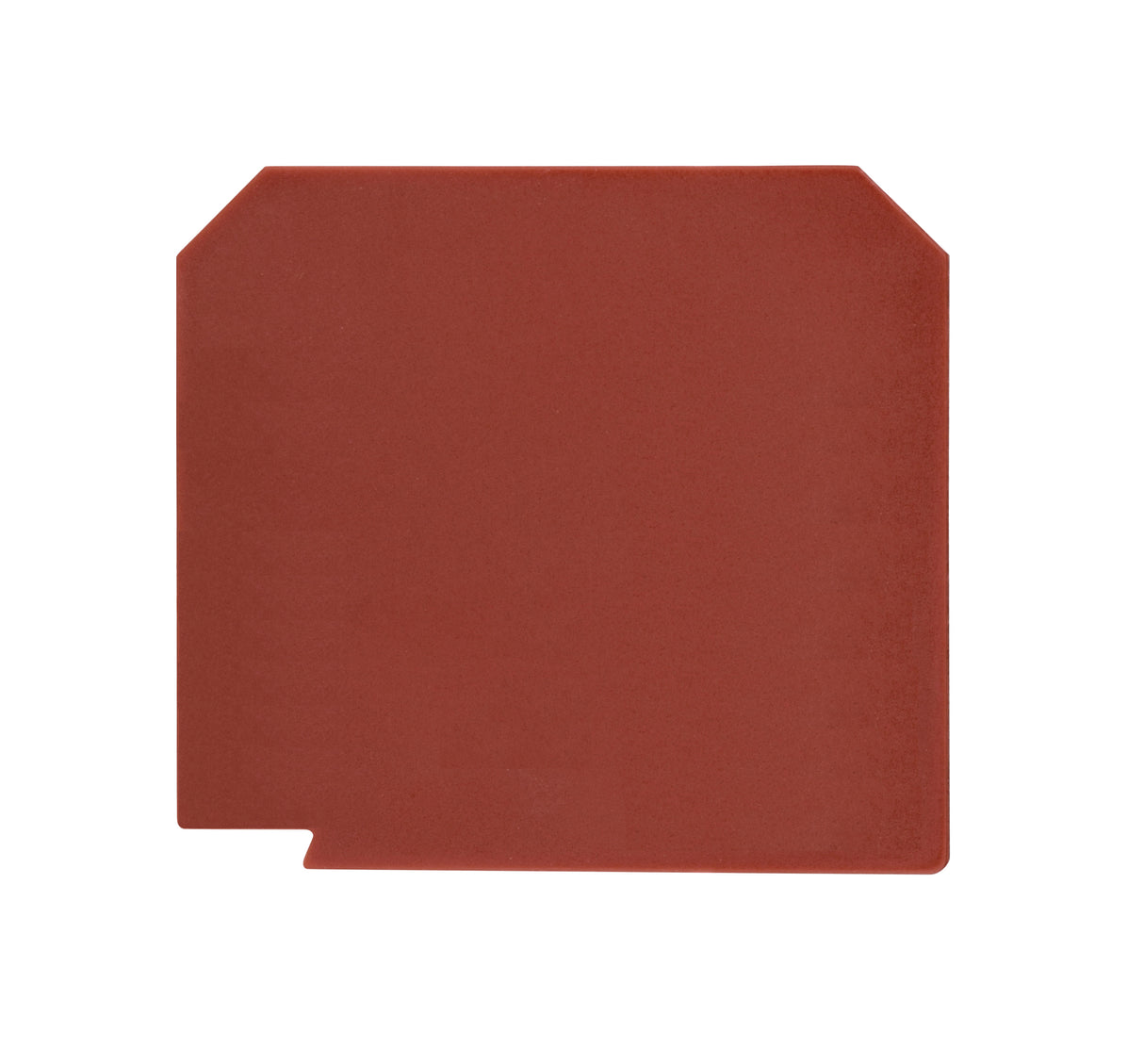 Trennplatte für IK6-Schraubklemmen AVK 2.5, 4, 6 und 10 rot