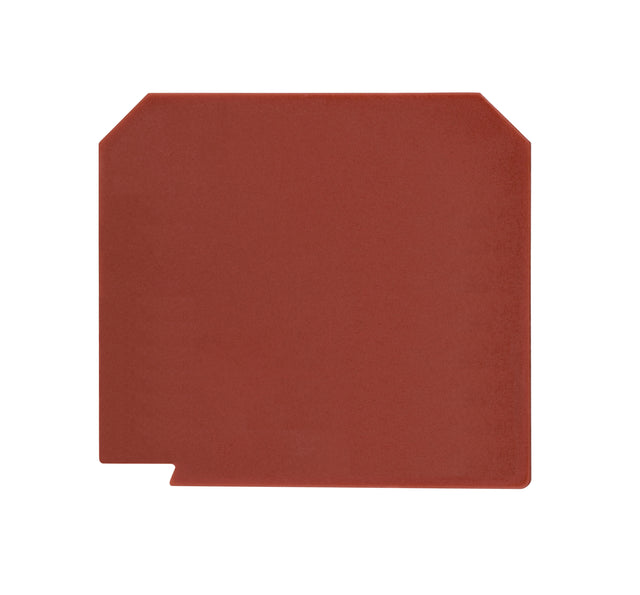 Trennplatte für IK6-Schraubklemmen AVK 2.5, 4, 6 und 10 rot