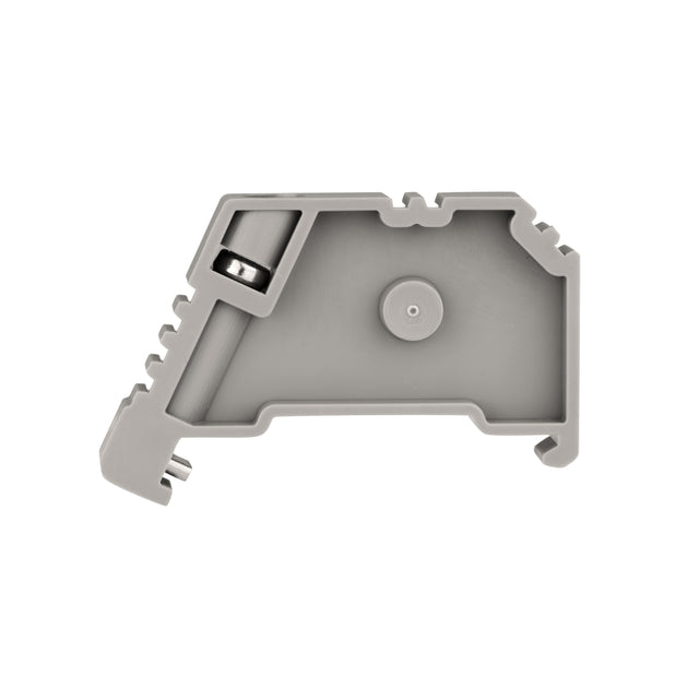 Endhalter für IK6-Klemmen, Type KD 3, schnapp- u. schraubbar