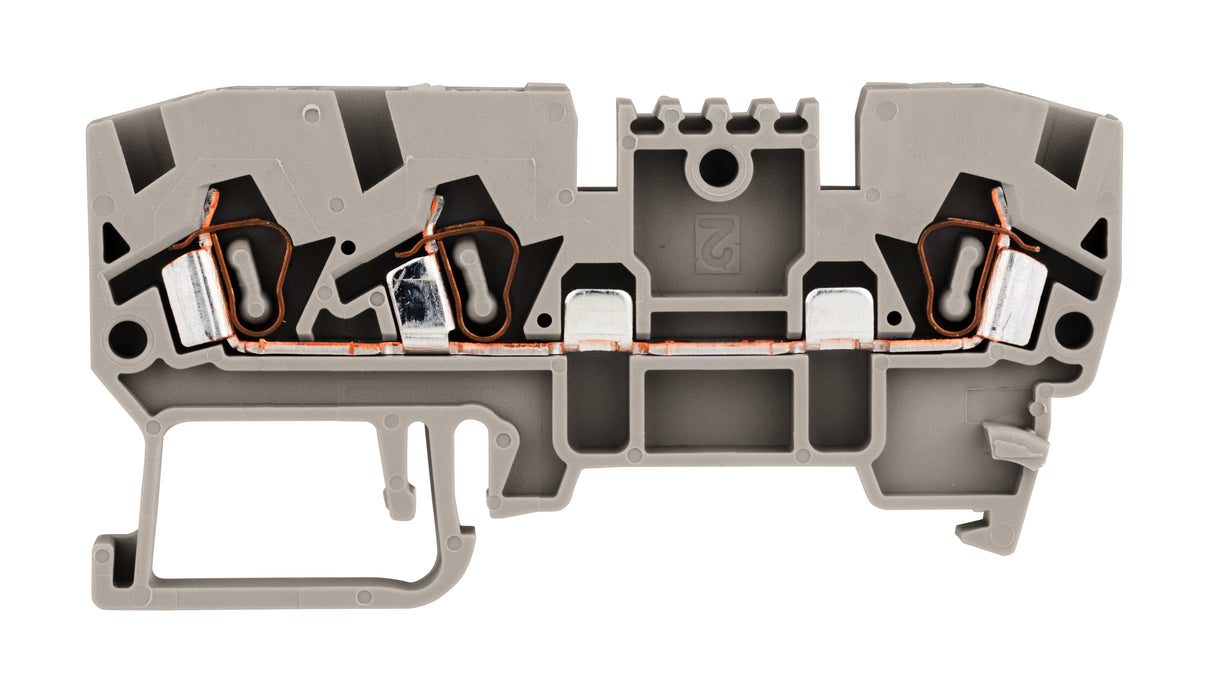 Verteilerklemme 2,5mm², Type YBK 2.5 E, 1 Eingang/2 Ausgänge