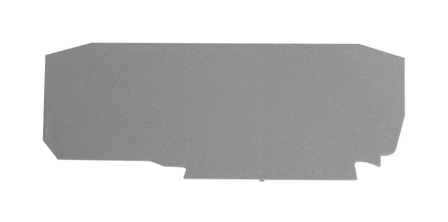 Endplatte für Verteilerklemme YBK 2.5 E grau