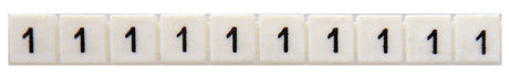 Markierungsetiketten DY 5 bedruckt mit "1" (50-mal)