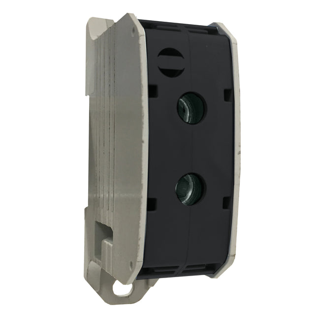 Foto: Aluminium / Kupfer Klemme, 1-polig, 50mm² schwarz