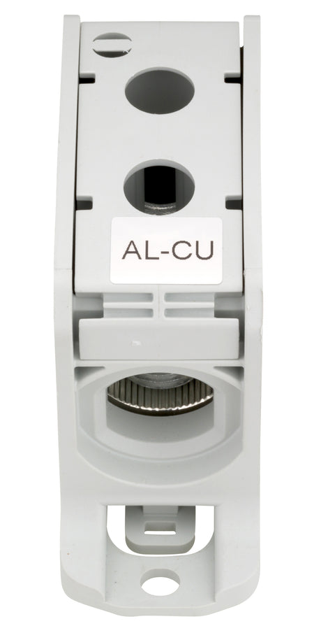 Aluminium / Kupfer Klemme, 1-polig, 185mm² grau