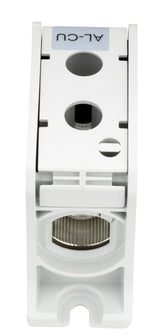 Aluminium / Kupfer Klemme, 1-polig, 185mm² grau
