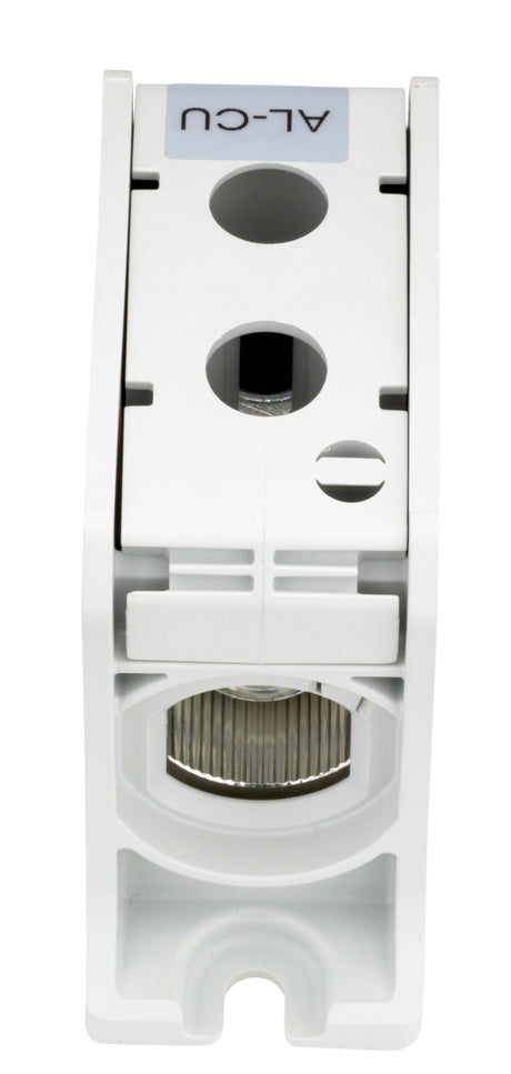 Aluminium / Kupfer Klemme, 1-polig, 185mm² grau