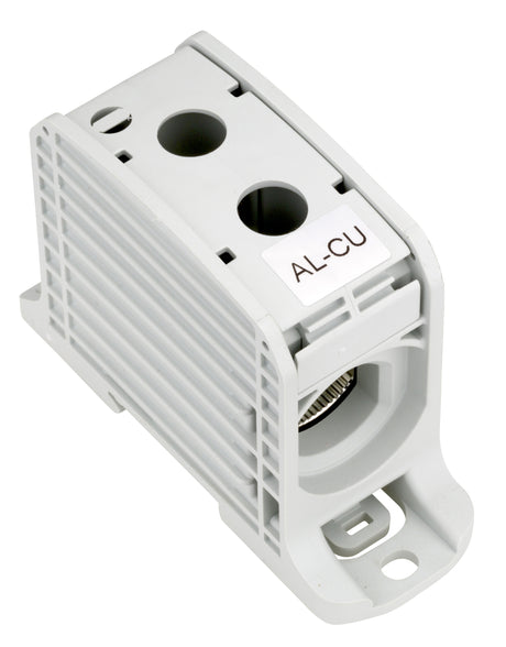 Aluminium / Kupfer Klemme, 1-polig, 185mm² grau