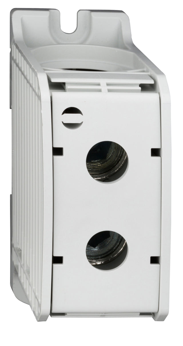 Foto: Aluminium / Kupfer Klemme, 1-polig, 300mm² grau