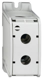 Foto: Aluminium / Kupfer Klemme, 1-polig, 300mm² grau