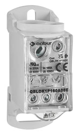 Anschlussblock, 1-polig, 160A, zu 1x16+1x70mm², ab 6x16mm²