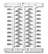 Kabelbeschriftungsetikett 4x18mm, weiß, für SmartPrintPlus